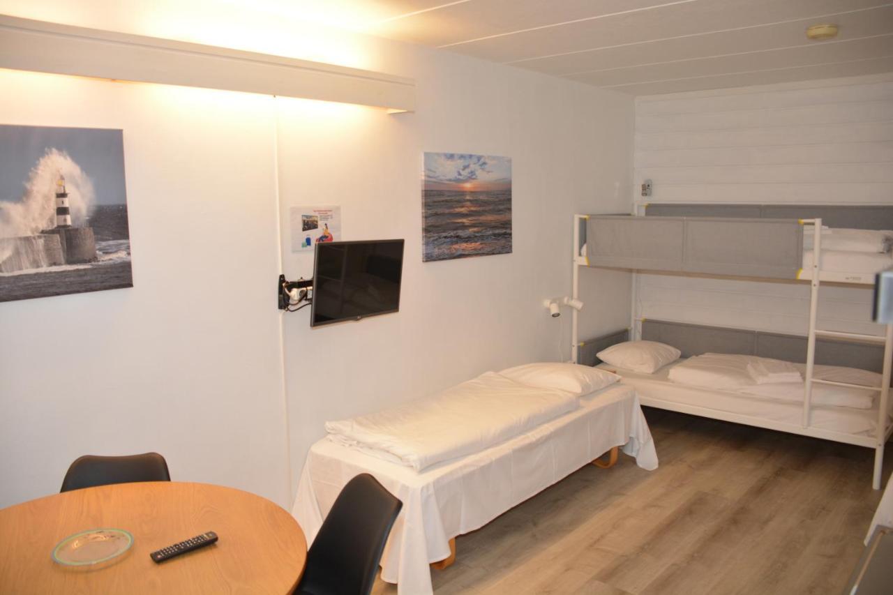 Langenuen Motel&Camping Stord Buitenkant foto