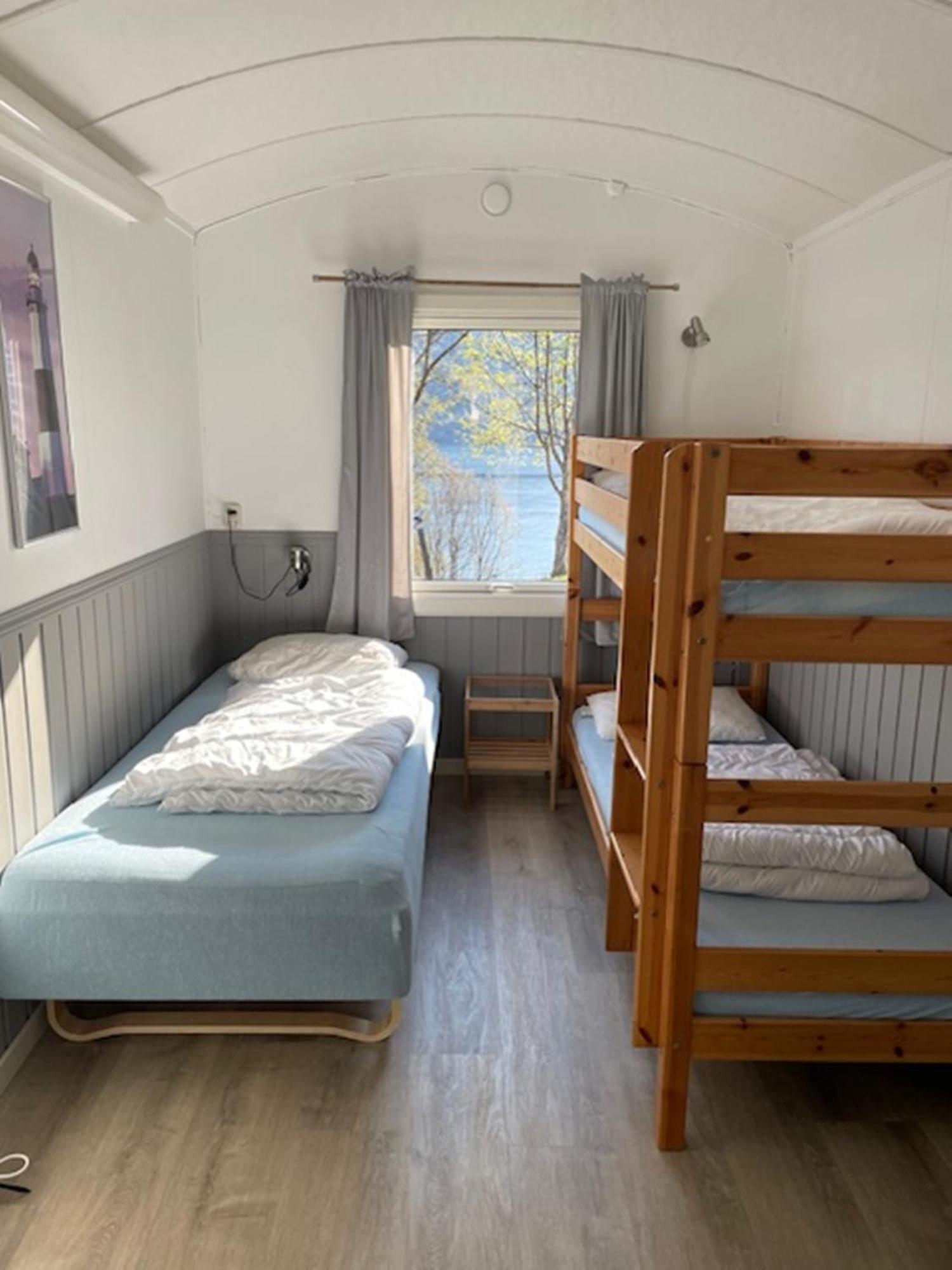 Langenuen Motel&Camping Stord Buitenkant foto