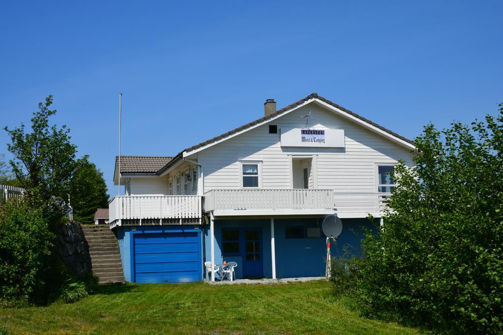Langenuen Motel&Camping Stord Buitenkant foto