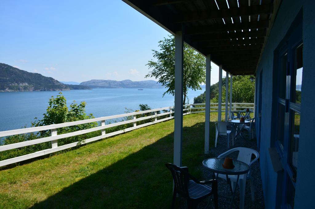 Langenuen Motel&Camping Stord Buitenkant foto
