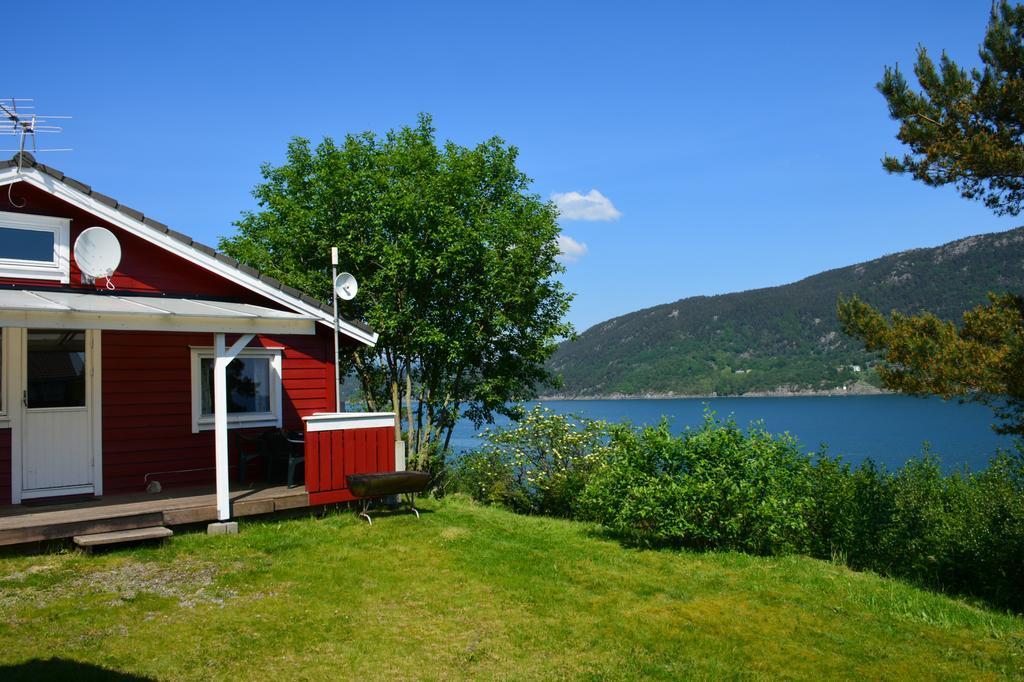 Langenuen Motel&Camping Stord Buitenkant foto