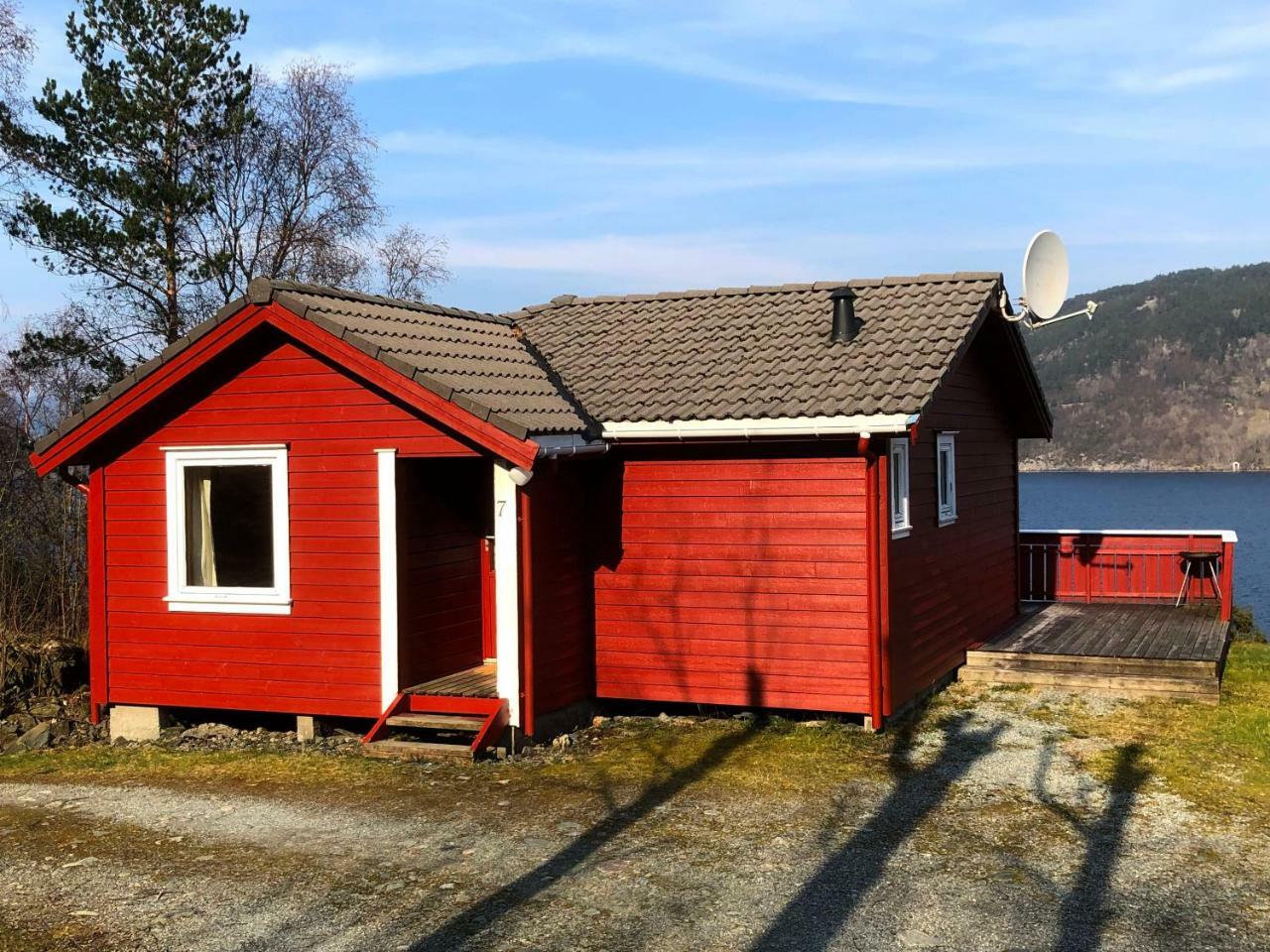 Langenuen Motel&Camping Stord Buitenkant foto