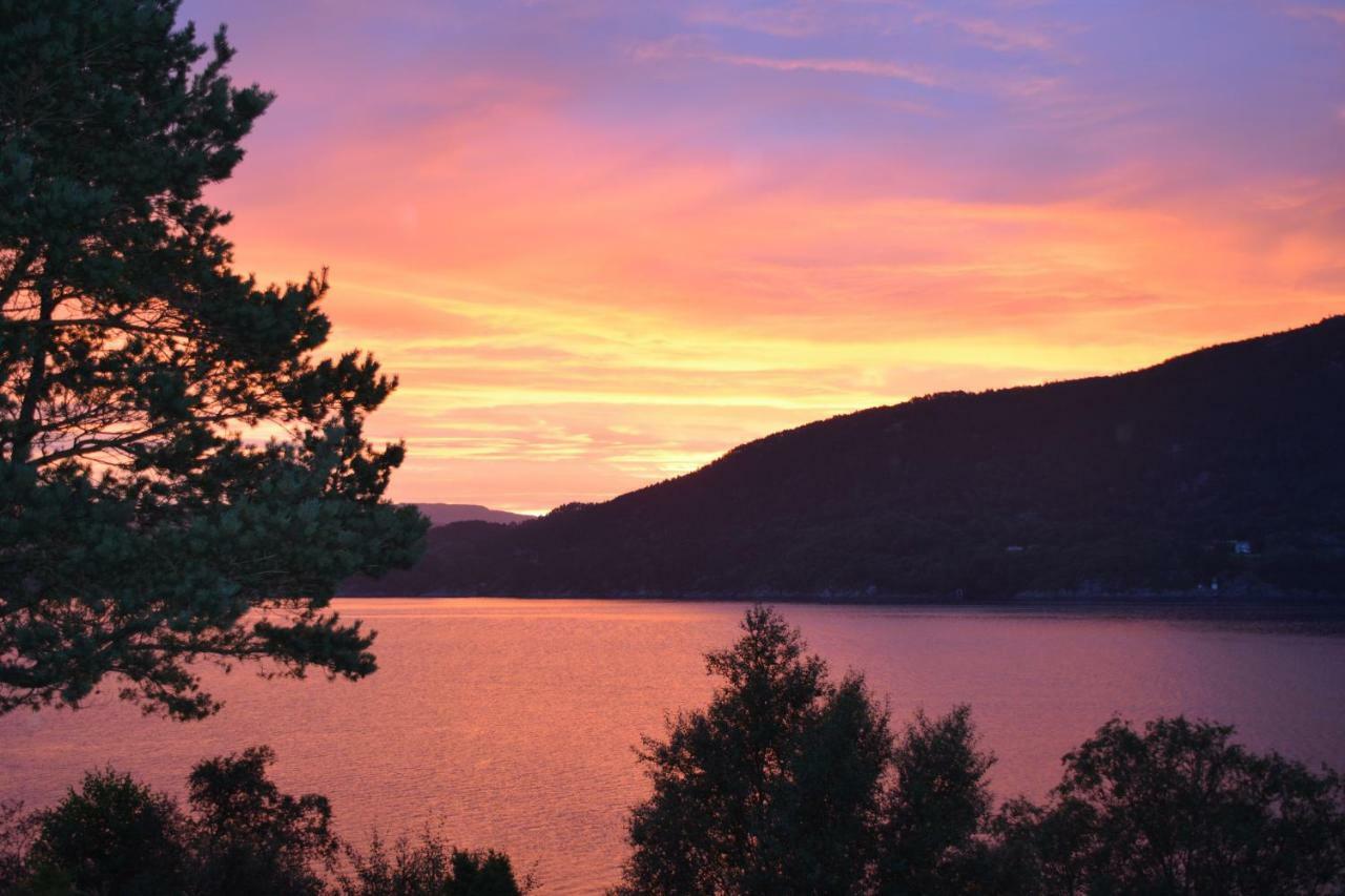 Langenuen Motel&Camping Stord Buitenkant foto
